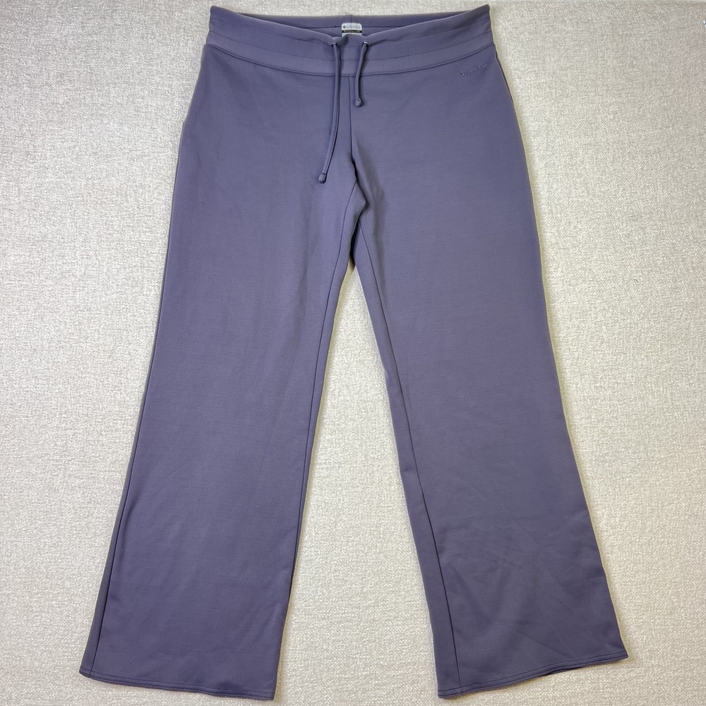Columbia Titanium Fleece Lined Pants "HoneyBee II" Purple Women's Size XL
